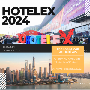Hotelex Shanghai 2024. Fiera sull'ospitalità.